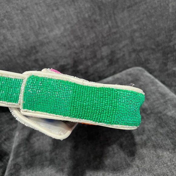 Staud Tommy Beaded Bag Multi Rugby Stripe - Picture 4 of 15